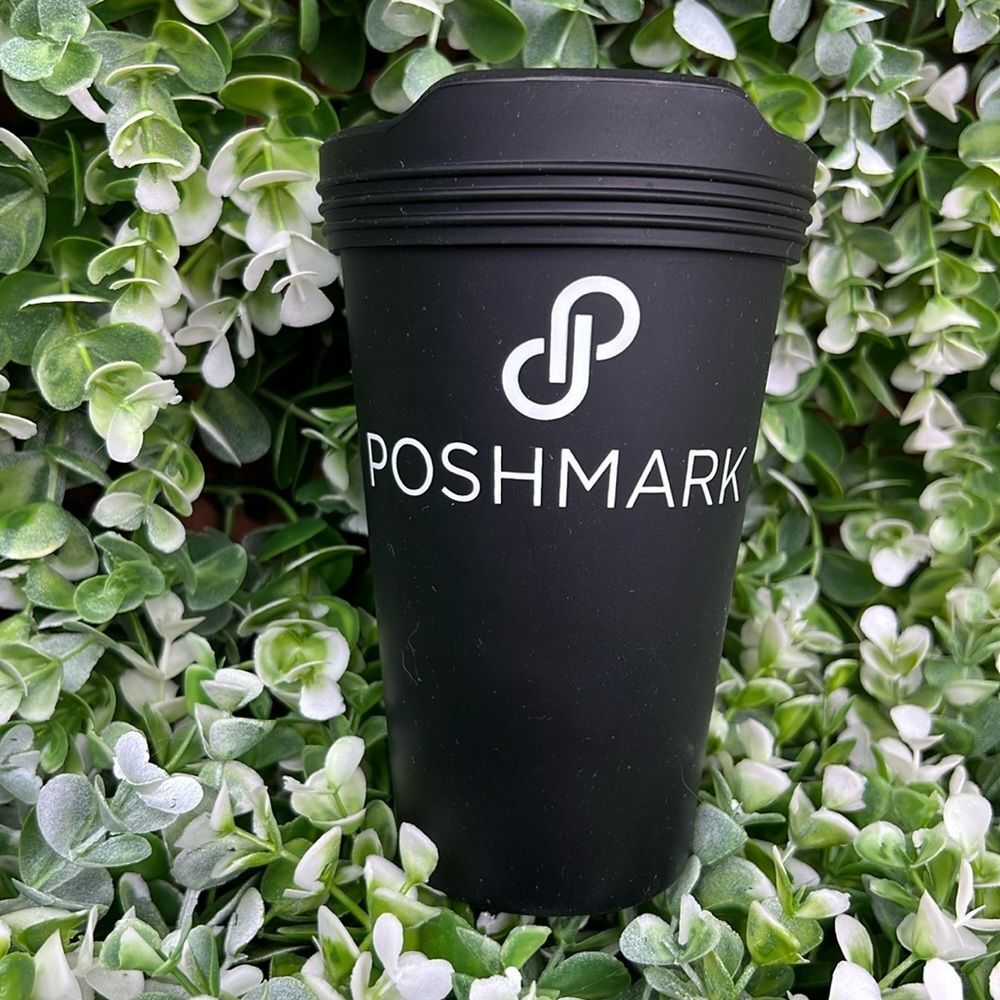 Poshmark 16oz Silipint Silicone Black Tumbler NEW